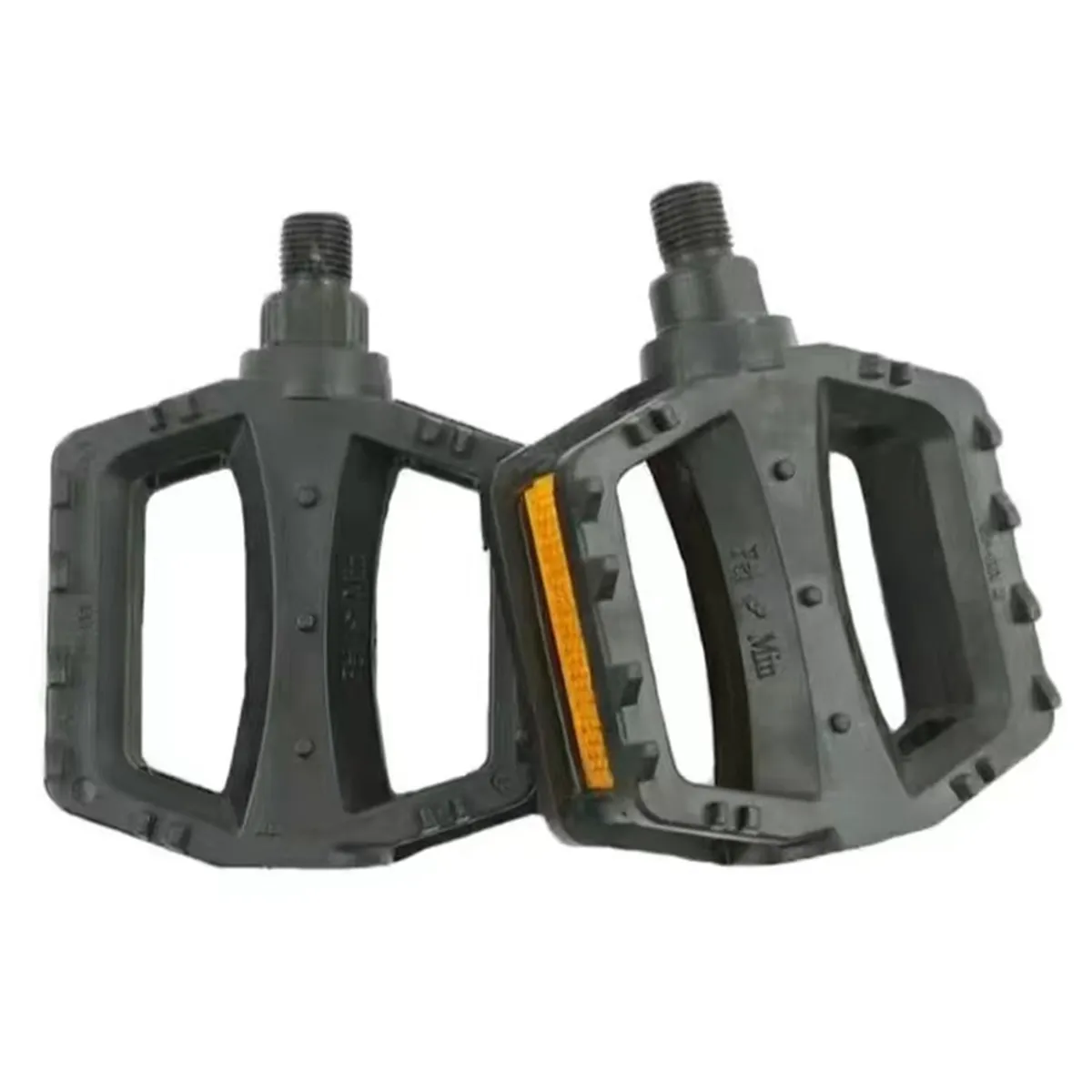 Bicycle Pedals Ball Bearings with Safety Warning Reflectors