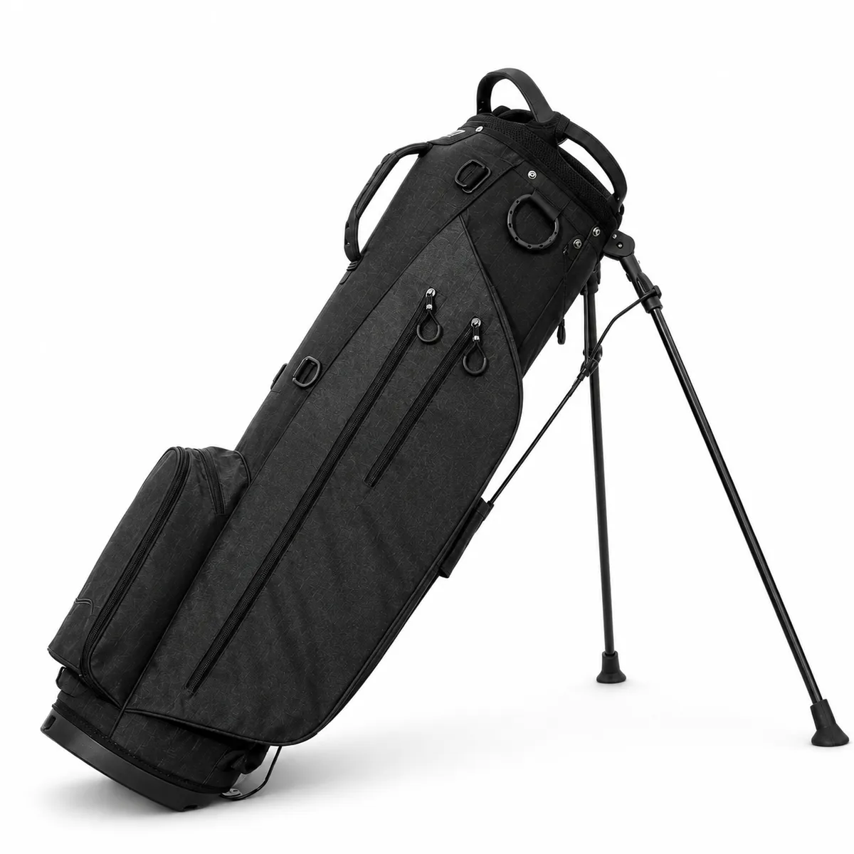 Golf Stand Bag With Dual Strap For Course Practice And Travel