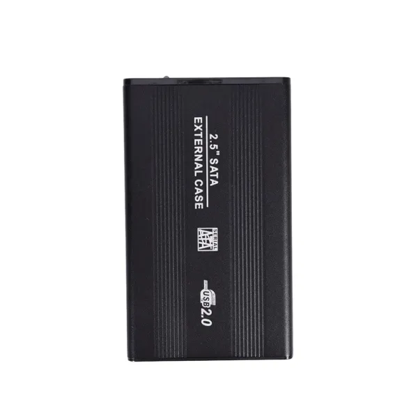 External USB  2.5 Inch SATA SSD HDD  Hard Drive  Enclosure - Black