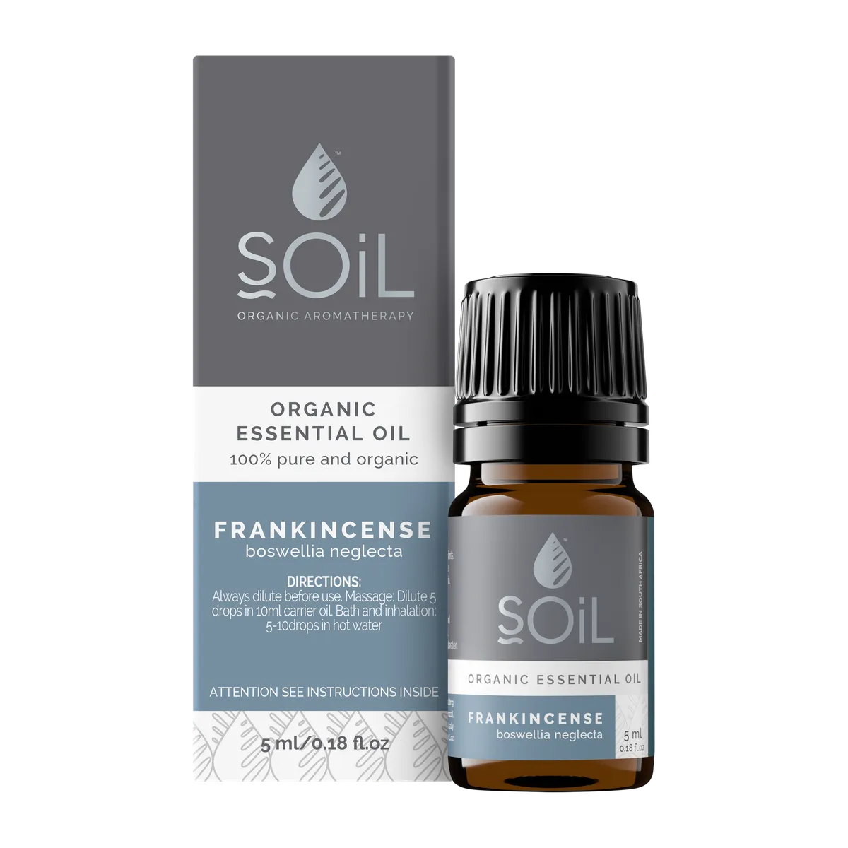 SOiL Organic Frankincense 5ml (Boswellia Neglecta)