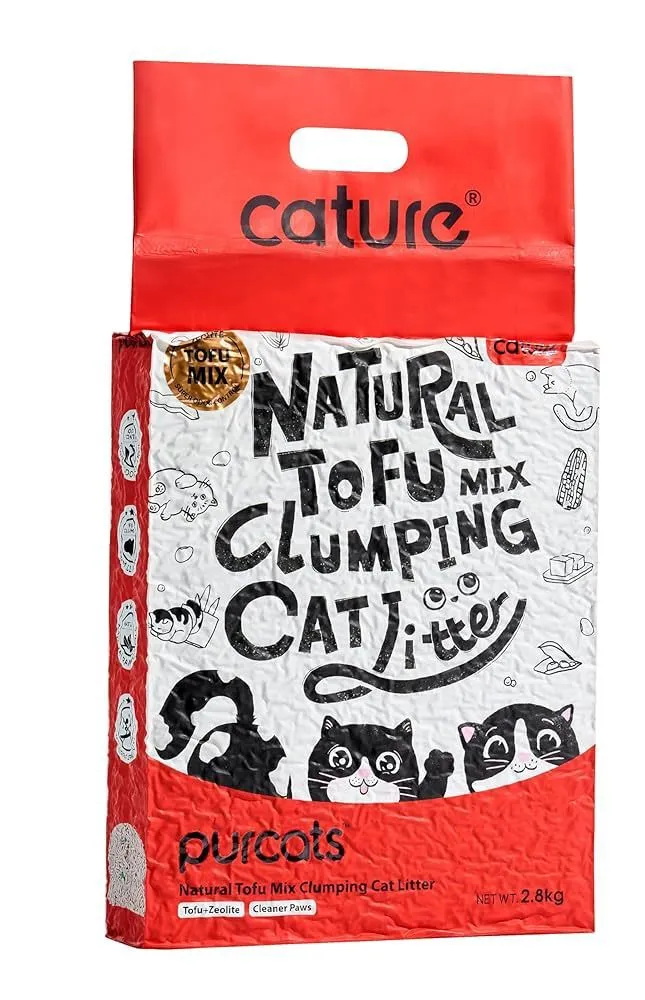 Cature Tofu + Zeolite 2.8kg Tofu