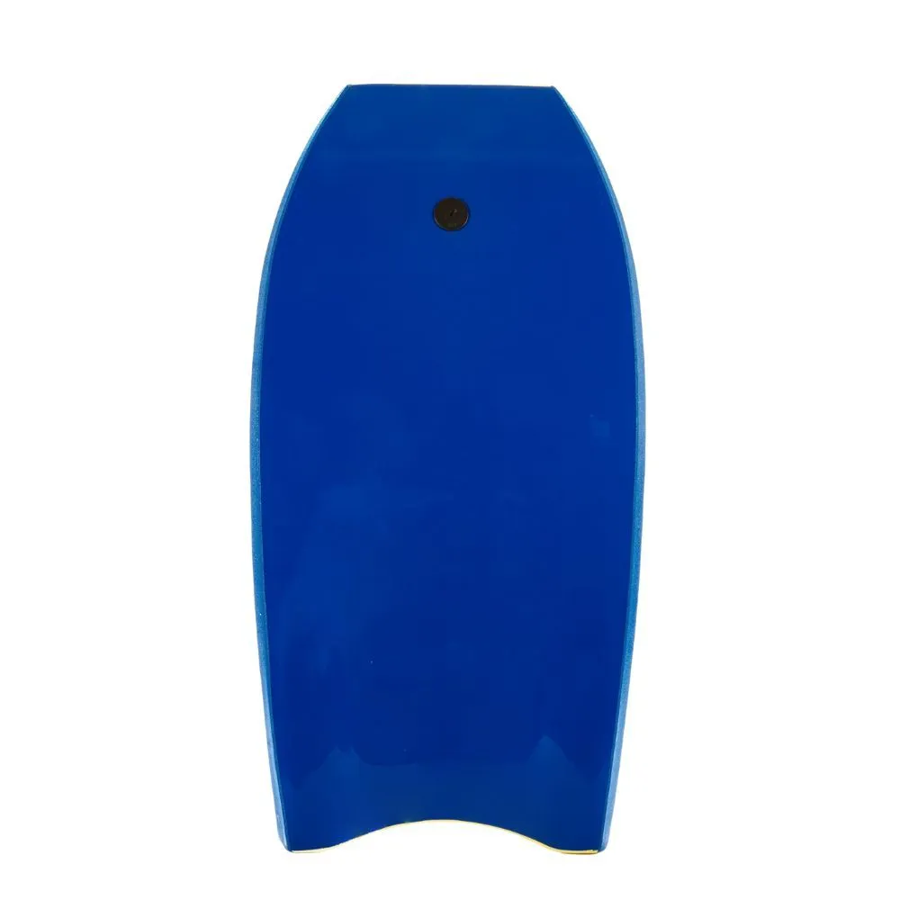 Beginner Surf Body Board - 90cm - Lightweight Boogie Board - Blue
