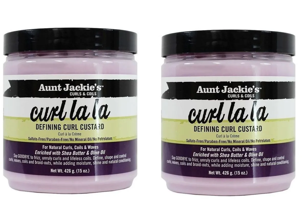 2 Pack Combo - Aunt Jackie's - Curl La La Defining Curl Custard (426g x 2)