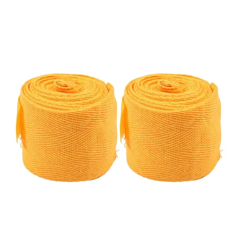 2.5m Cotton Sports Hand Wraps(2 Pieces) - Breathable for Gym Training