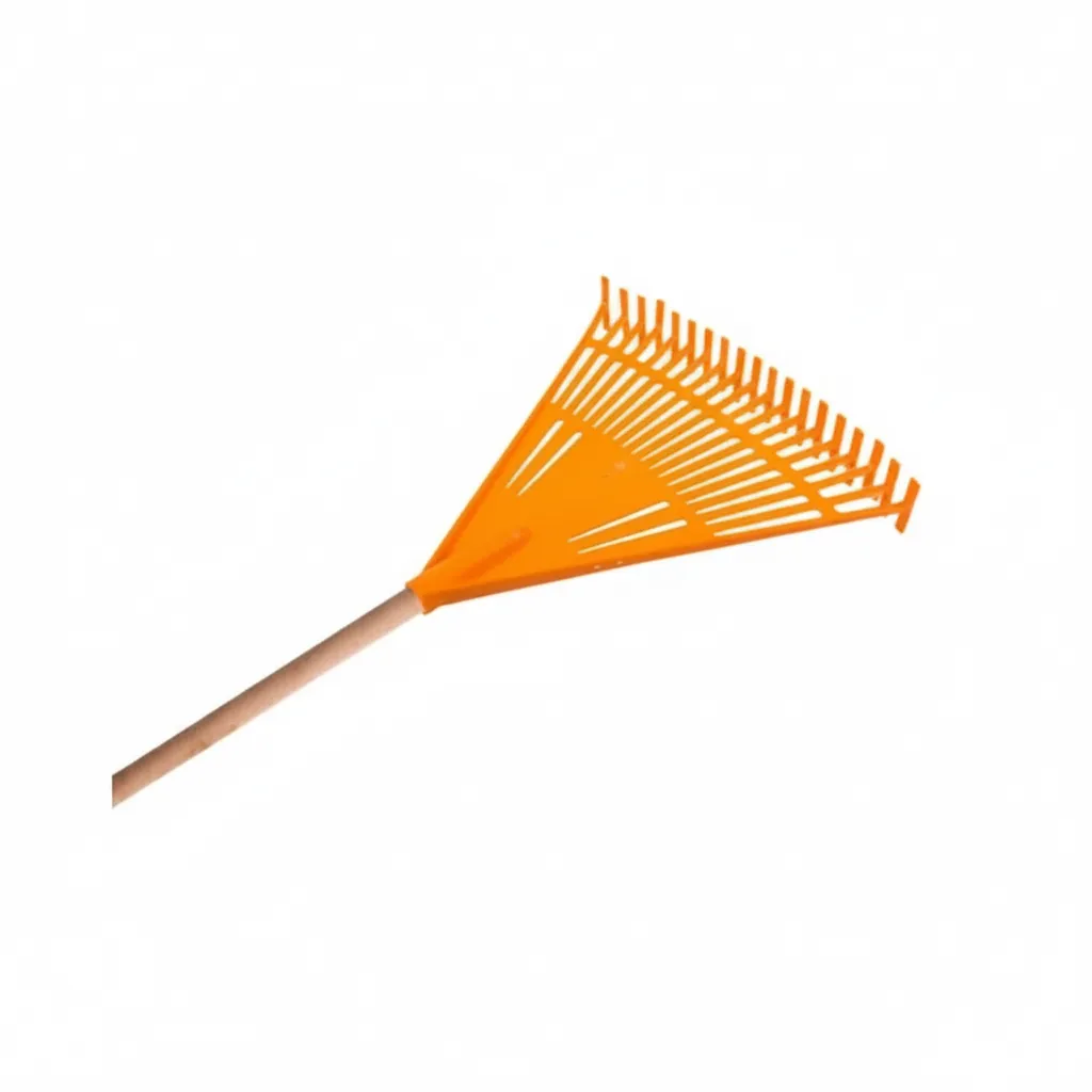 Gardena Plastic Rake with Comfortable Handle for Lawn Care