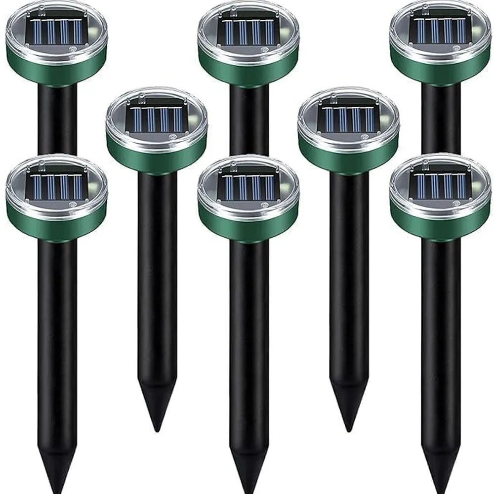 8 Pack Mouse Repellent Ultrasonic, Groundhog Repeller