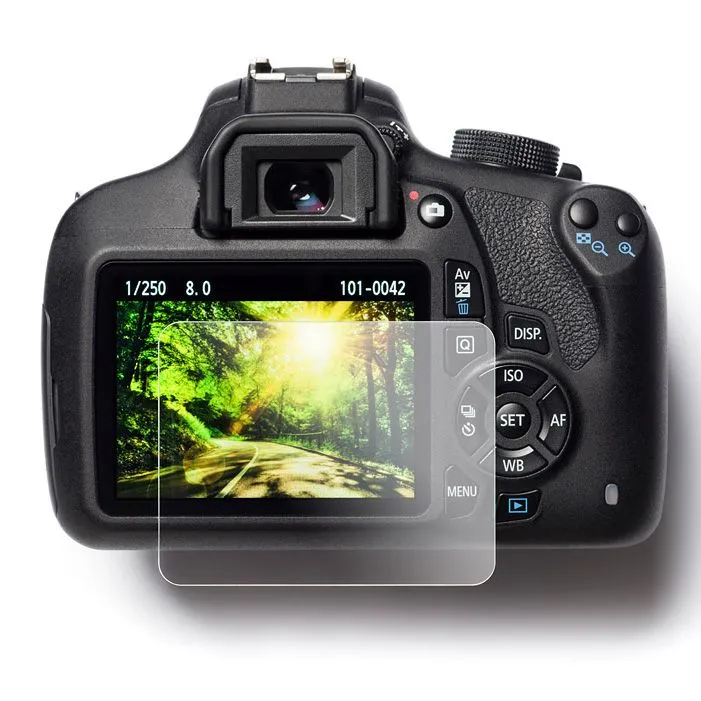 easyCover Tempered Glass Screen Protector for Canon R10 Mirrorless Cameras