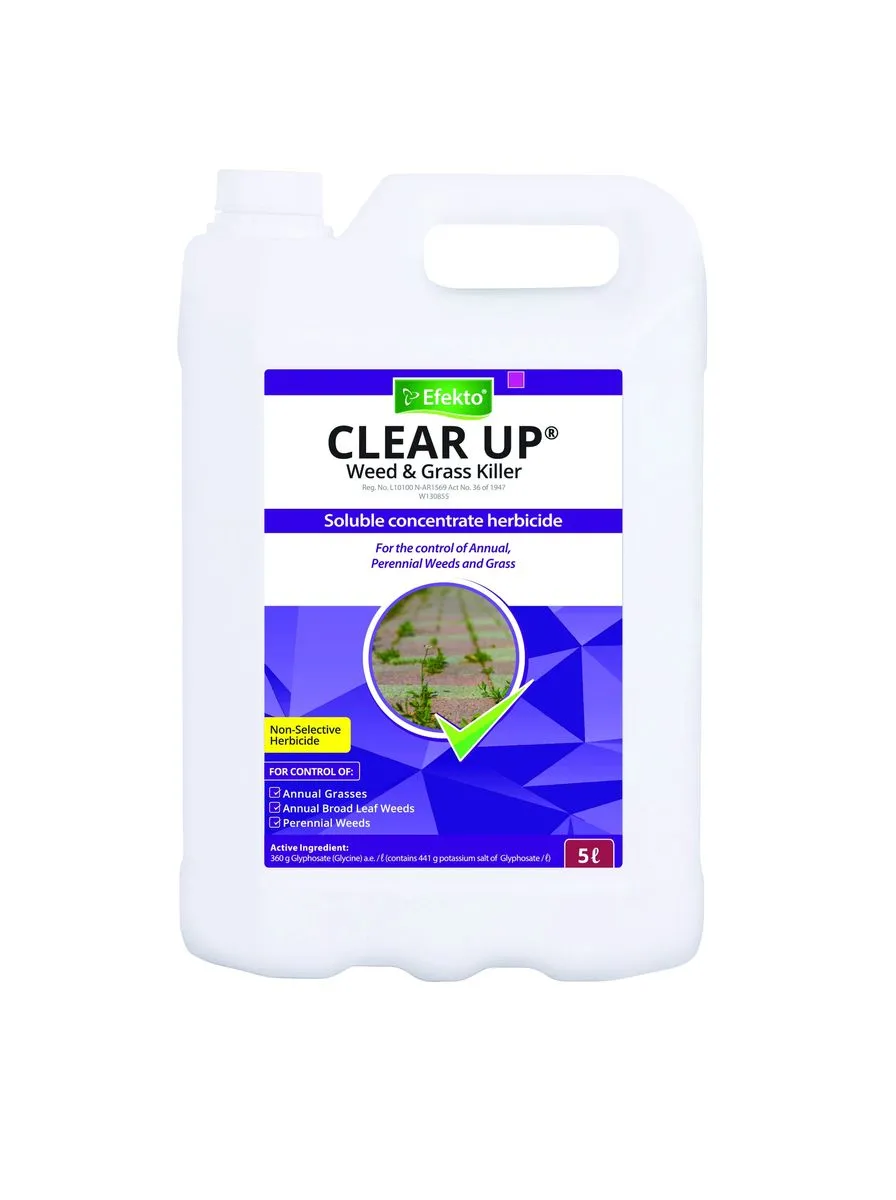 Efekto Clear Up Weed & Grass Killer 5L