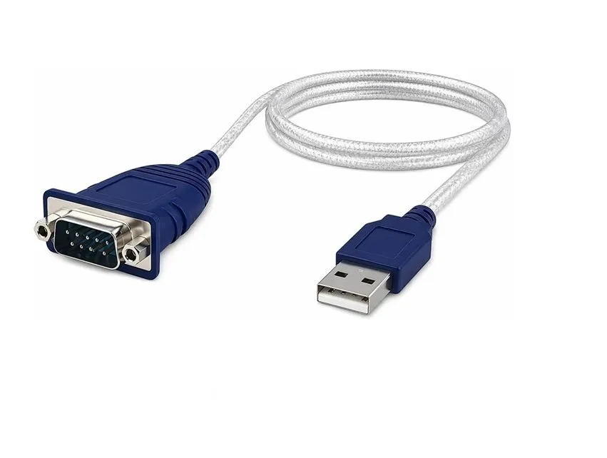 USB 2.0 to RS232 Serial DB9 Adapter Cable Prolific Chipset 9-Pin COM Port