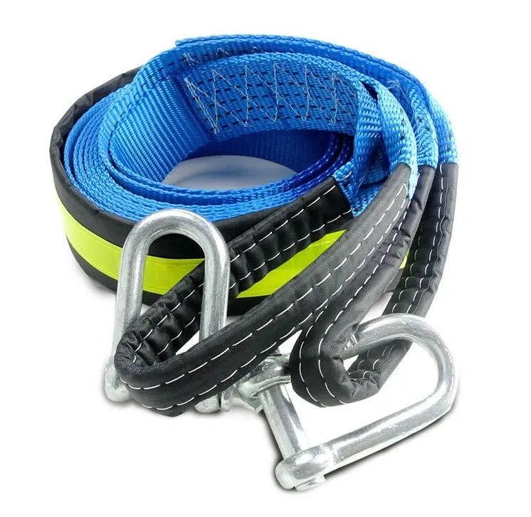 8 Ton Kinetic Snatch Recovery Strap with Shackles & Gloves
