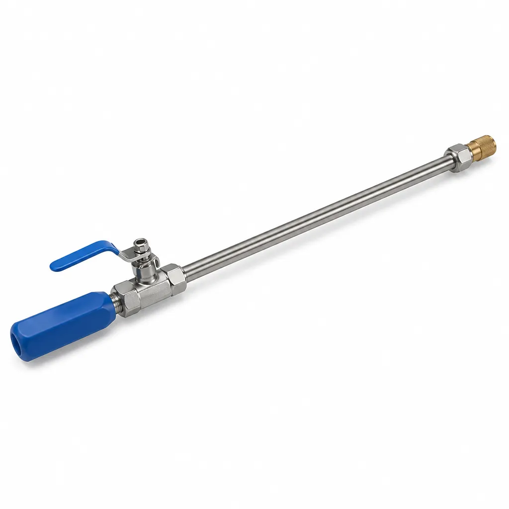 High Pressure Power Washer Attachment for Garden Hose Bonus Brass