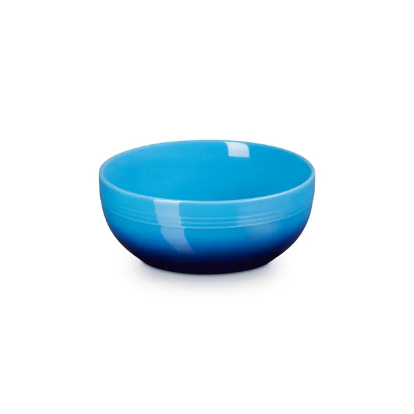 Le Creuset Coupe Collection Cereal Bowl - 16cm - Azure Blue