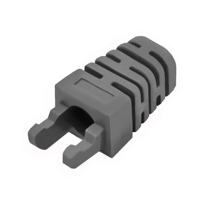 Bulk pack x 150 Linkbasic RJ45 Grey Crimp Boots