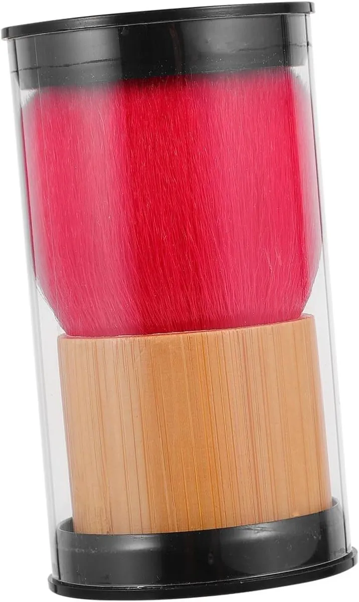 Anti-static Record Brush Safe for Vinyl Records Wood Handle Fiber Bristles