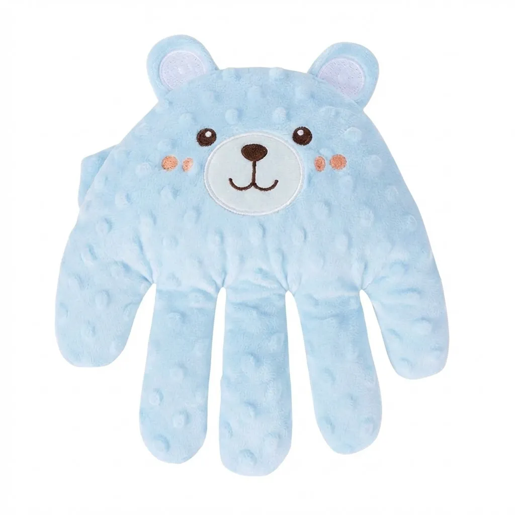 Electric Baby Soothing Hand Sleep Aid with Gentle Patting Motion - Blue