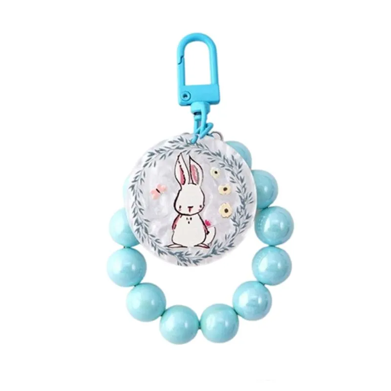 Cartoon Acrylic Pendant Phone Chain Resin Beads Cute Bag Charms - 2pc