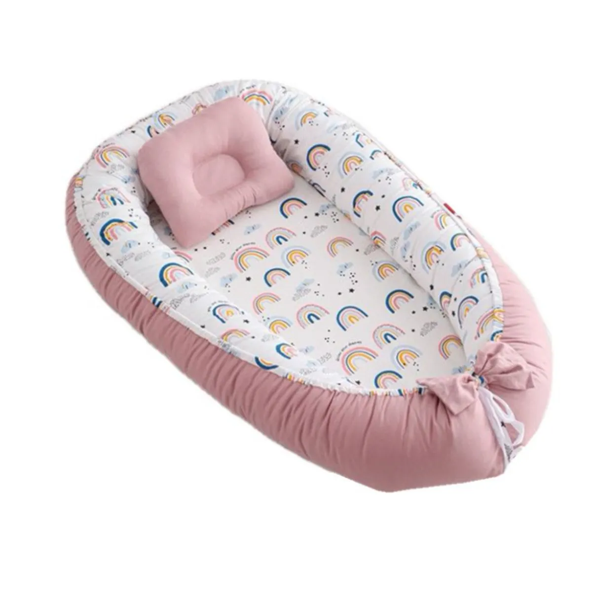Baby Lounger Nest - Ultra Soft & Breathable Newborn Bassinet
