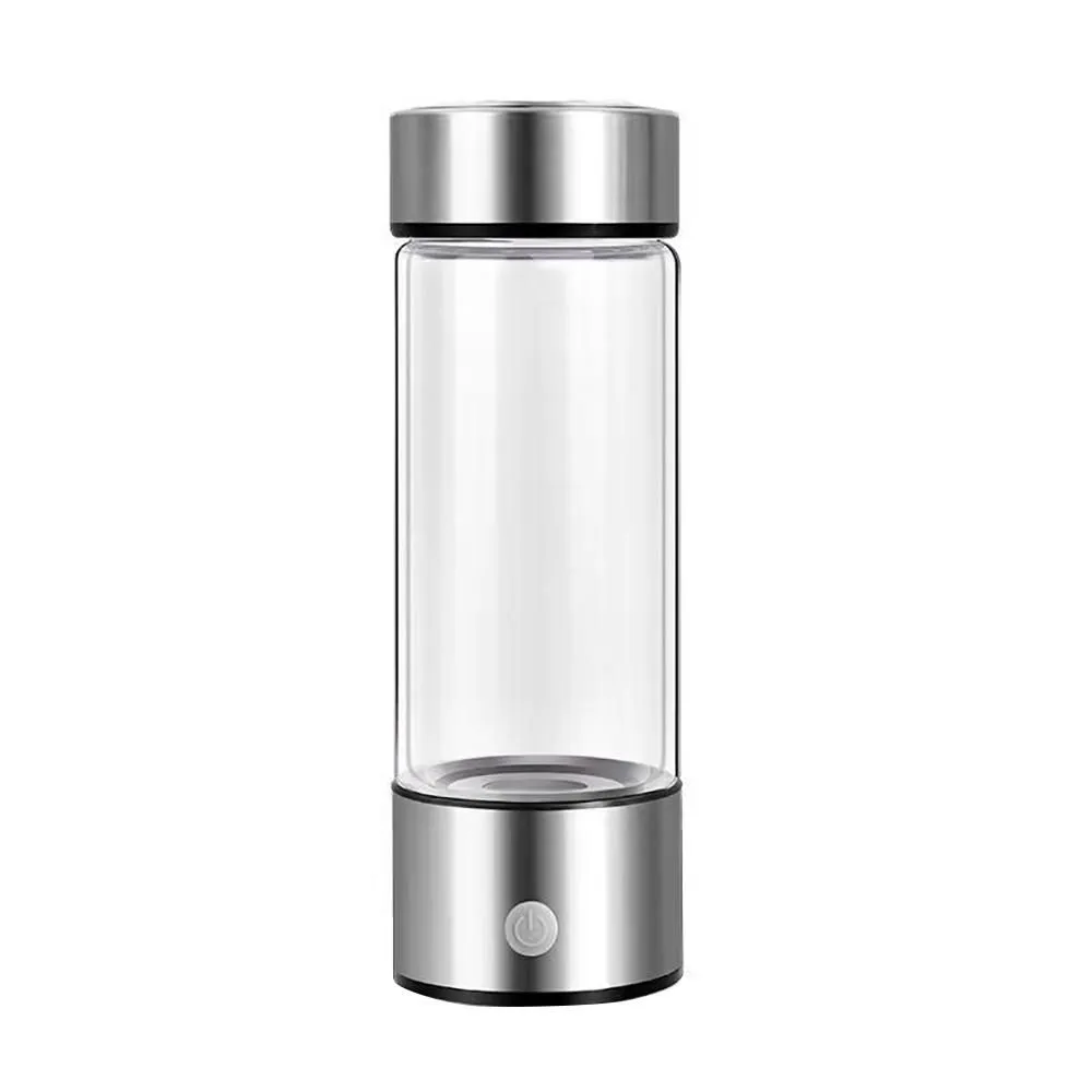420 ML Hydrogen Water Bottle, Rechargeable Portable Water Purifier &Ionizer