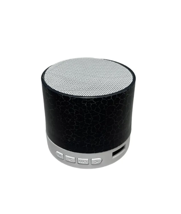 Mini Portable Night Light Gift Speaker - Black