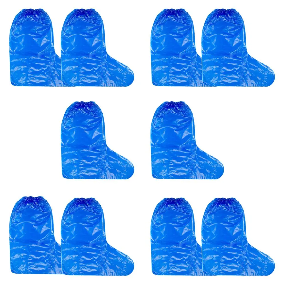 Camping Disposable Waterproof Leg & Shoe Covers Set of 5 Pairs