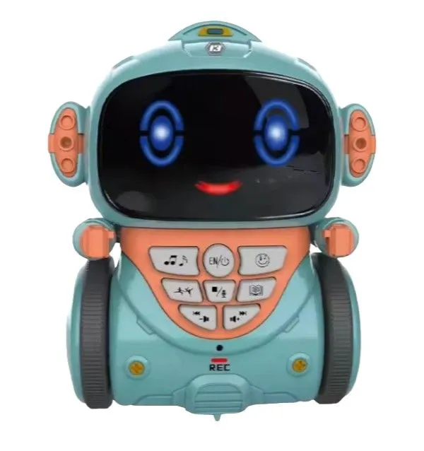 Interactive Smart Talking Robot Toy - Blue