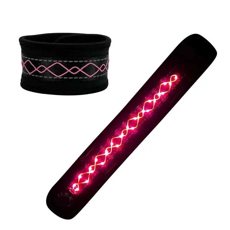 Horse LED Leg Band - Battery Powered Night Riding Band - Pink