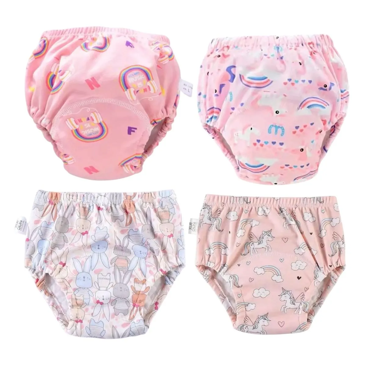 Toddler Training Pants 4 pack Pink