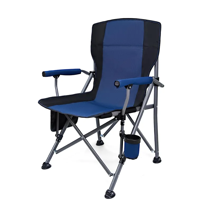 Fashion Portable Outdoor Folding Camping Chair - Blue