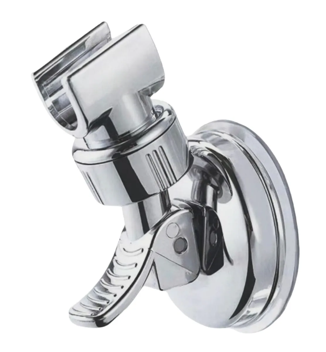 Adjustable Polished Shower Head Holder Bracket Wall Mounted Bracket