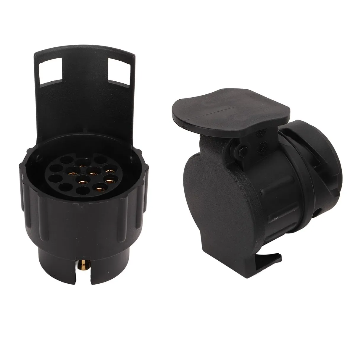 7 - to - 13 & 13 - to - 7 - Pin Trailer Socket Adapter Set