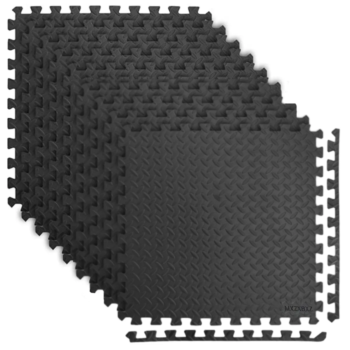 MXZXBXZ 10PK 60x60cm Foam Gym Floor Mat Tiles Puzzle Exercise Mat for Home