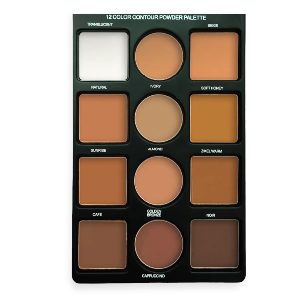 12 Colour Contour Powder Palette