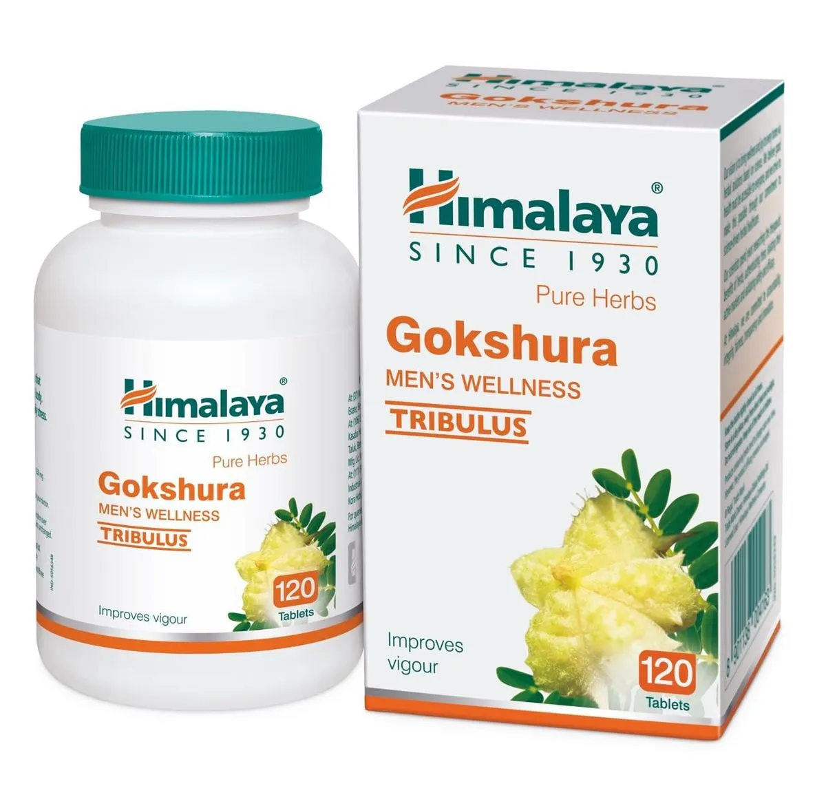 Himalaya Gokshura for Men -Tribulus for Vitality, Strength & Muscle Support