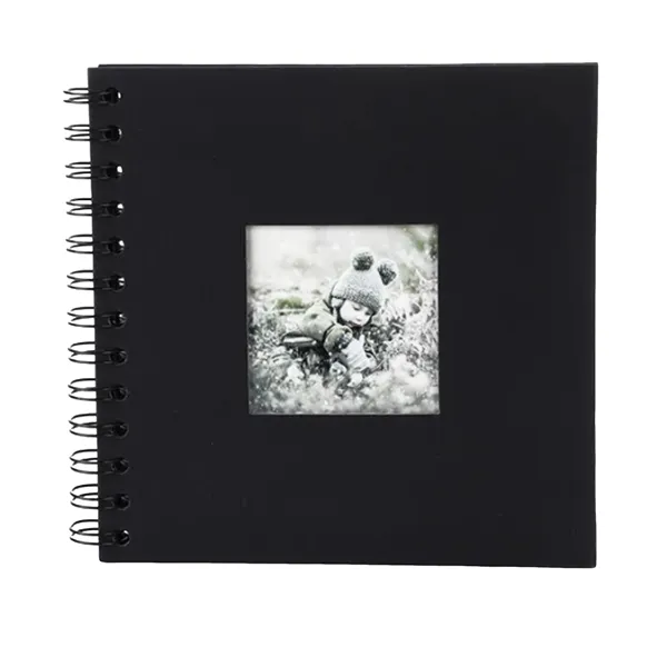 Stickers for Photo Album 20 Page DIY Photo Album Baby Growth Beautifully - Black