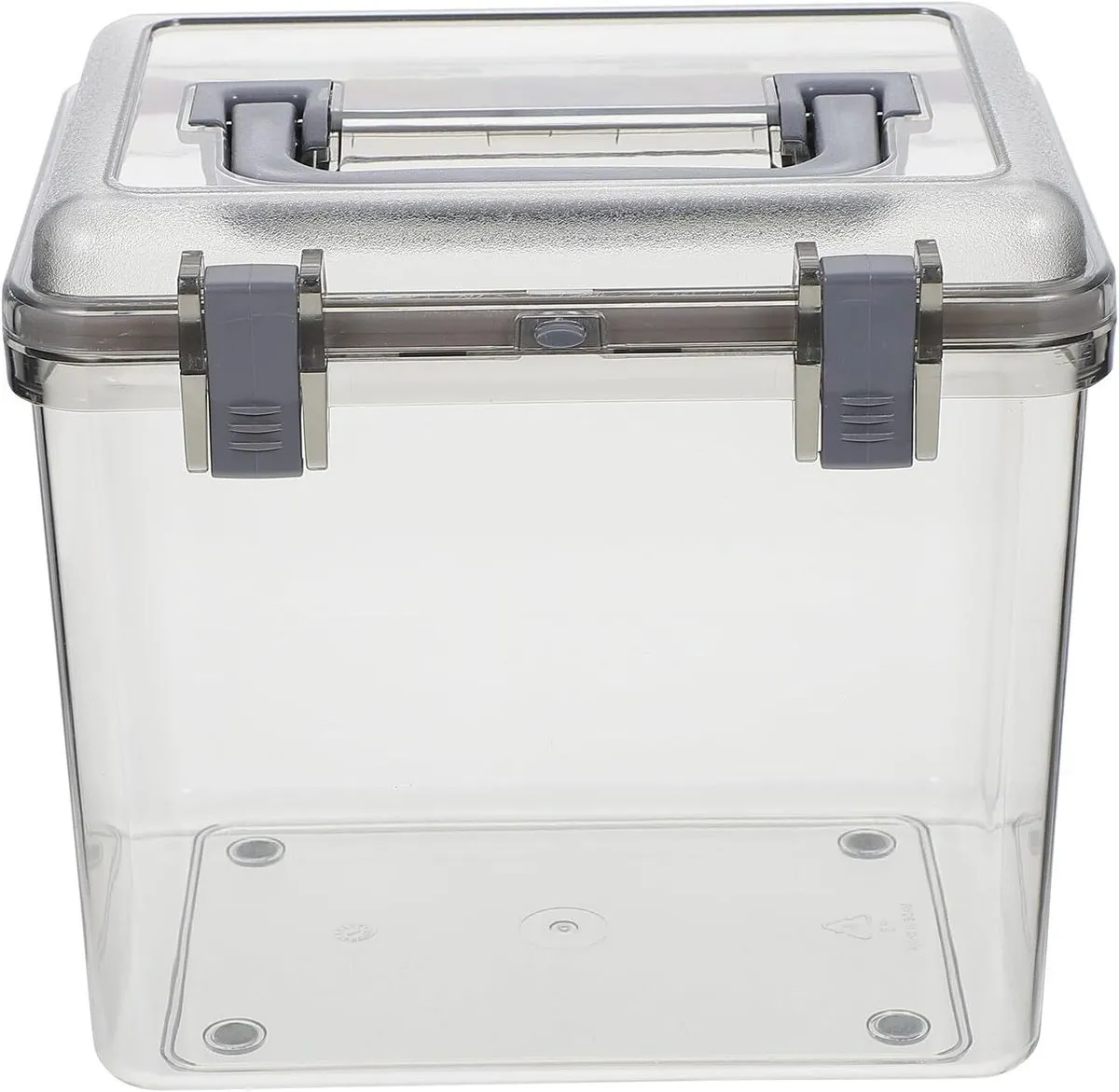 Portable Camera Lens Dry Box with Lid and Handle