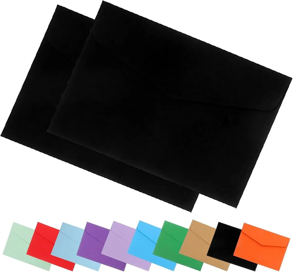 60pcs Colorful Small Paper Envelopes 115mm X 82mm Money Storage Envelopes