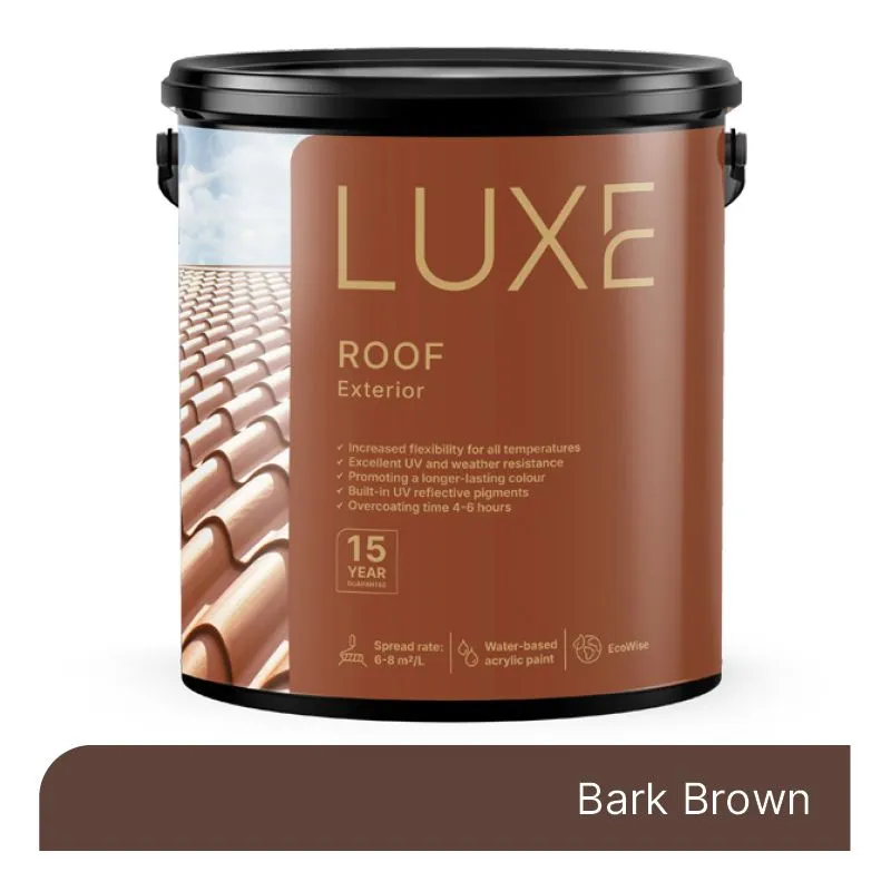 LUXE DECO Roof Paint - 20L - Bark Brown