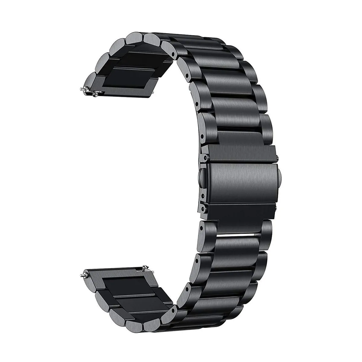 Stainless Steel Link Band for Samsung Watch 4 / Classic - 20mm - Black