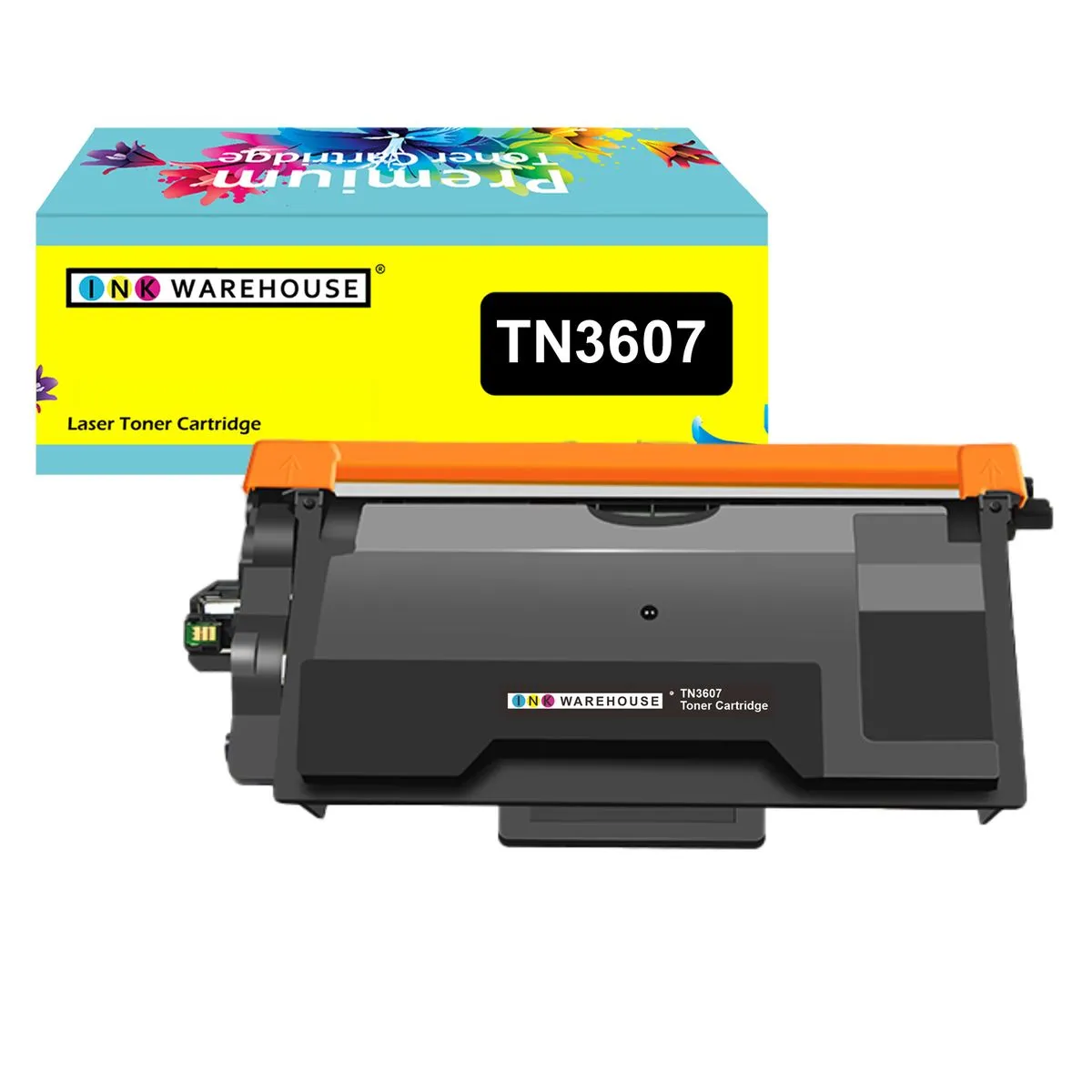 Ink Warehouse Compatible Brother TN3607/ 3607 Black Toner Cartridge