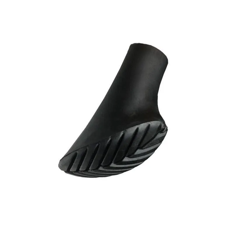 Anti-slip Trekking Pole Tips, Durable 11.2mm Rubber Foot Protectors