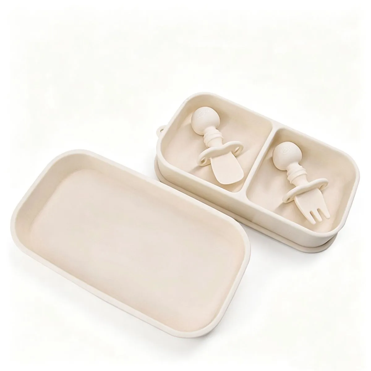 Children's Outdoor Travel Lunch Box - White