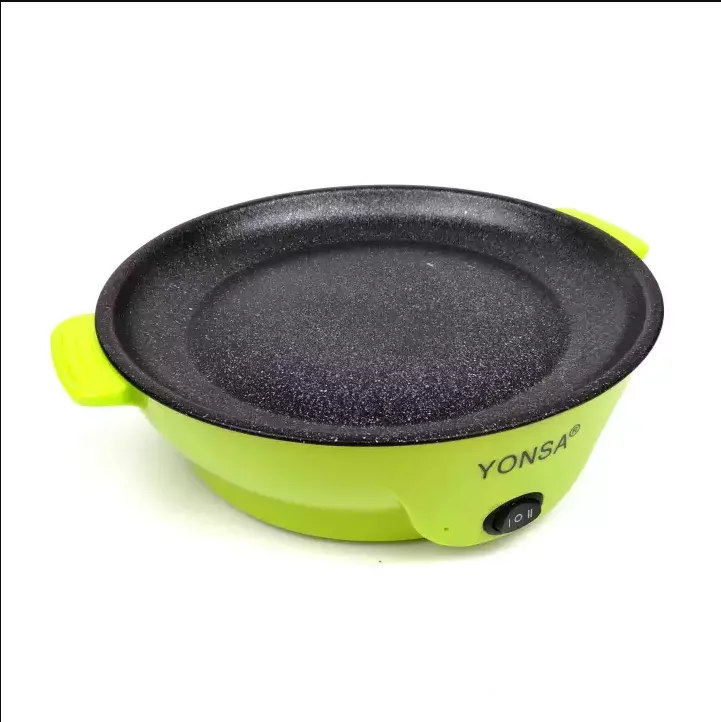 26cm Multi-functional Mini Electric Frying Baking Pan- MST-YS-A026 - Green
