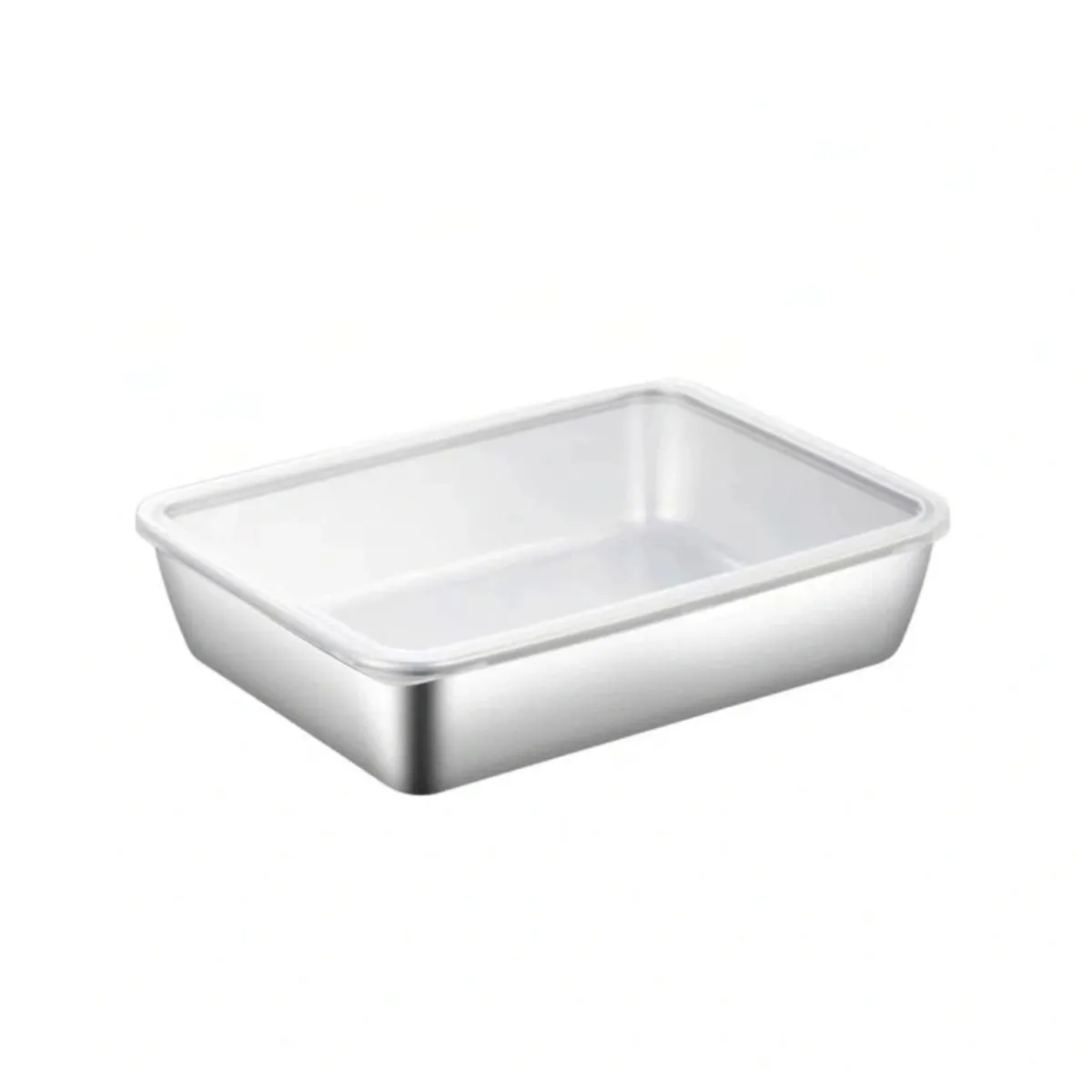Stainless Steel Food Storage Containers with Lids,Food Storage Box - M
