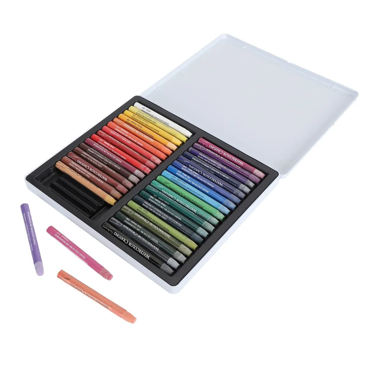 Watercolor Crayon Set 36 Colors Portable Art Sticks