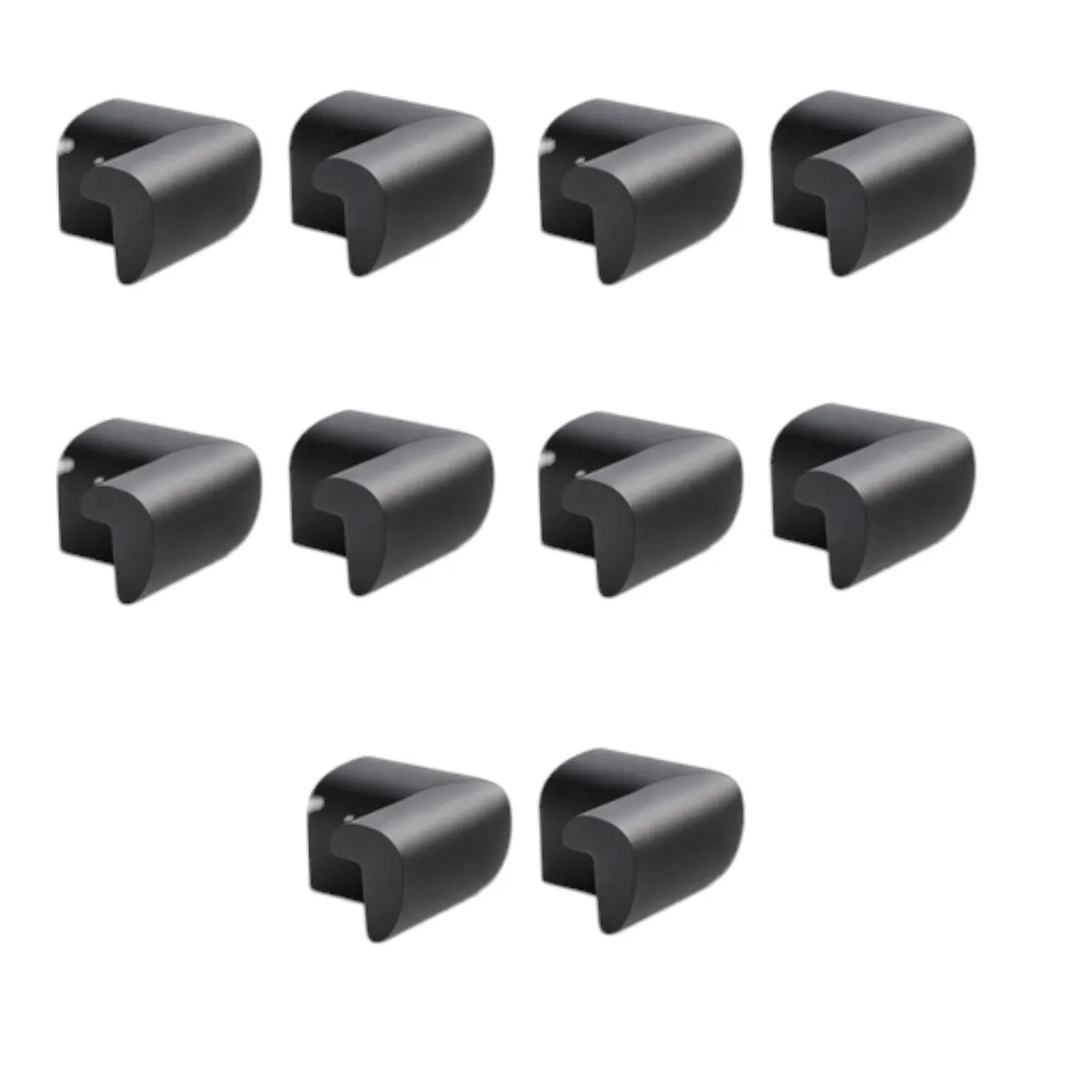 10 Piece Foam Corner Guards - Black