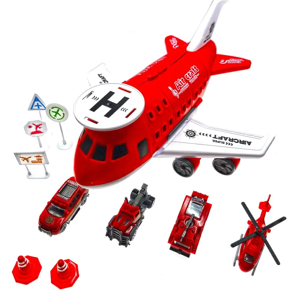 Aircraft Carrier with Vehicles - Firefighting