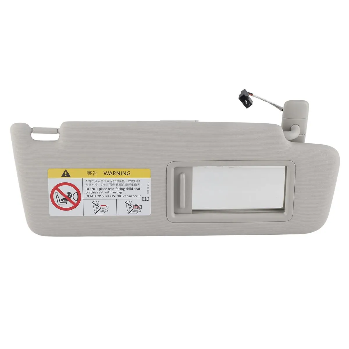 MK6/MK7 Right Visor 5G0857552CQ - With Mirror
