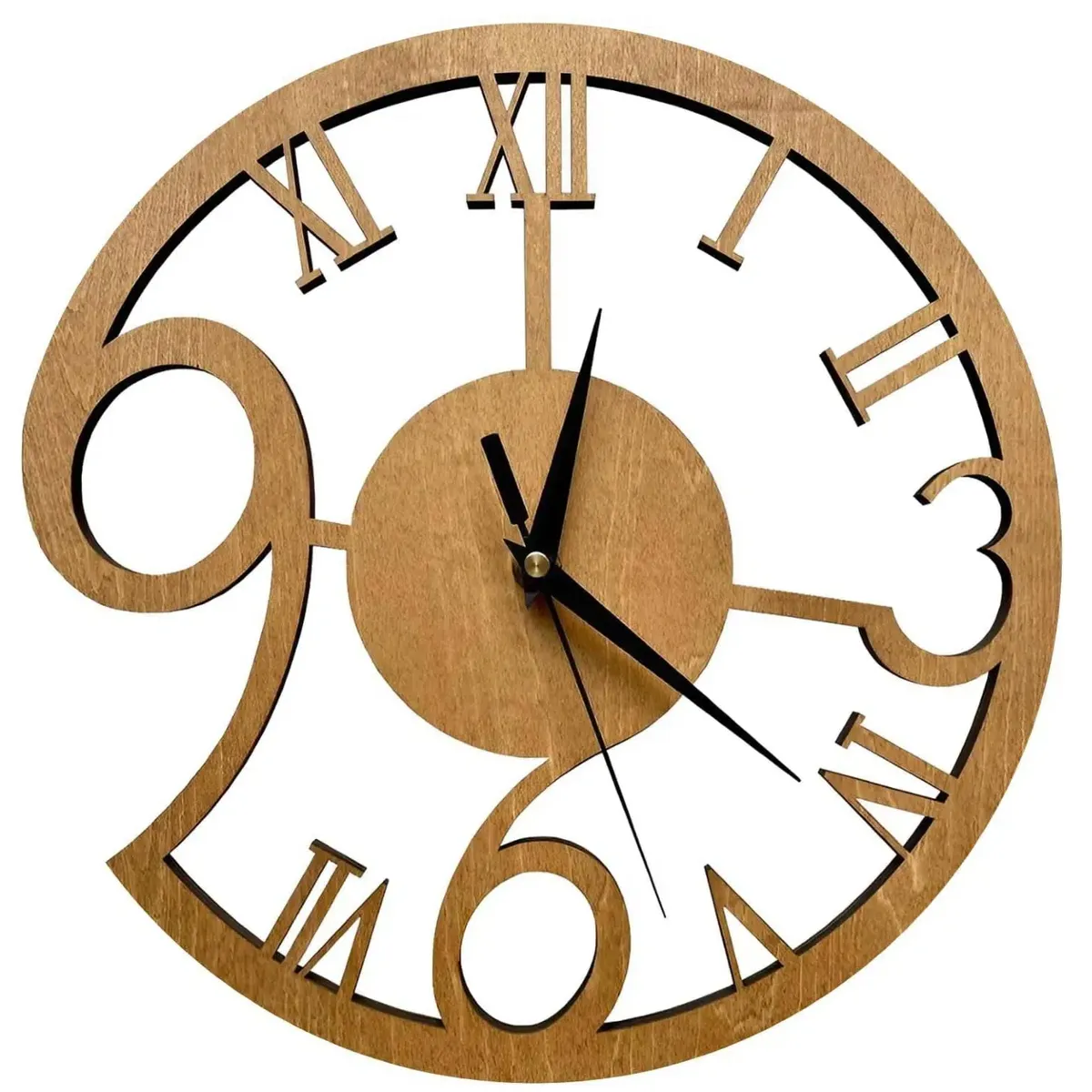 11.5 Inch Wooden Wall Clock