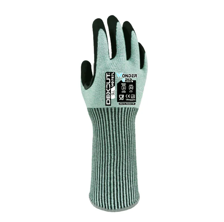 Wonder Grip Gloves WG-787L Dexcut with Extended Cuff - 12 Pack