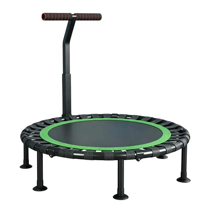Space-Saver Folding Trampoline - 40 inch Round Rebounder with 200kg Weight